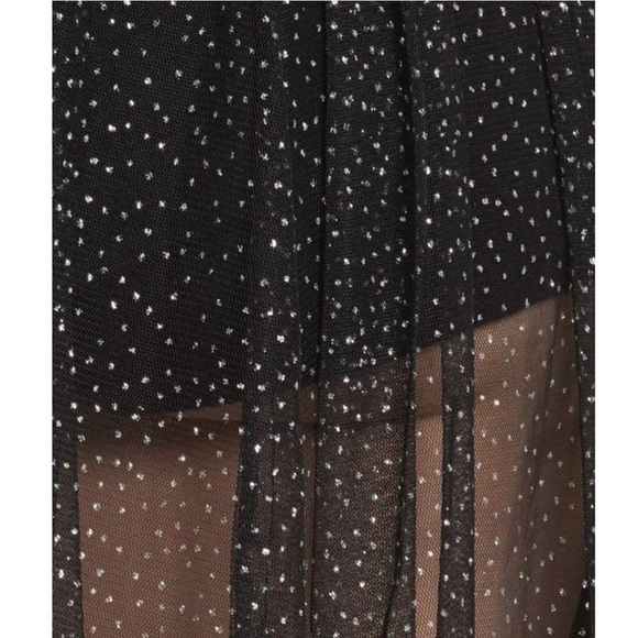 Free People High waisted glitter maxi tulle skirt - Picture 6 of 6